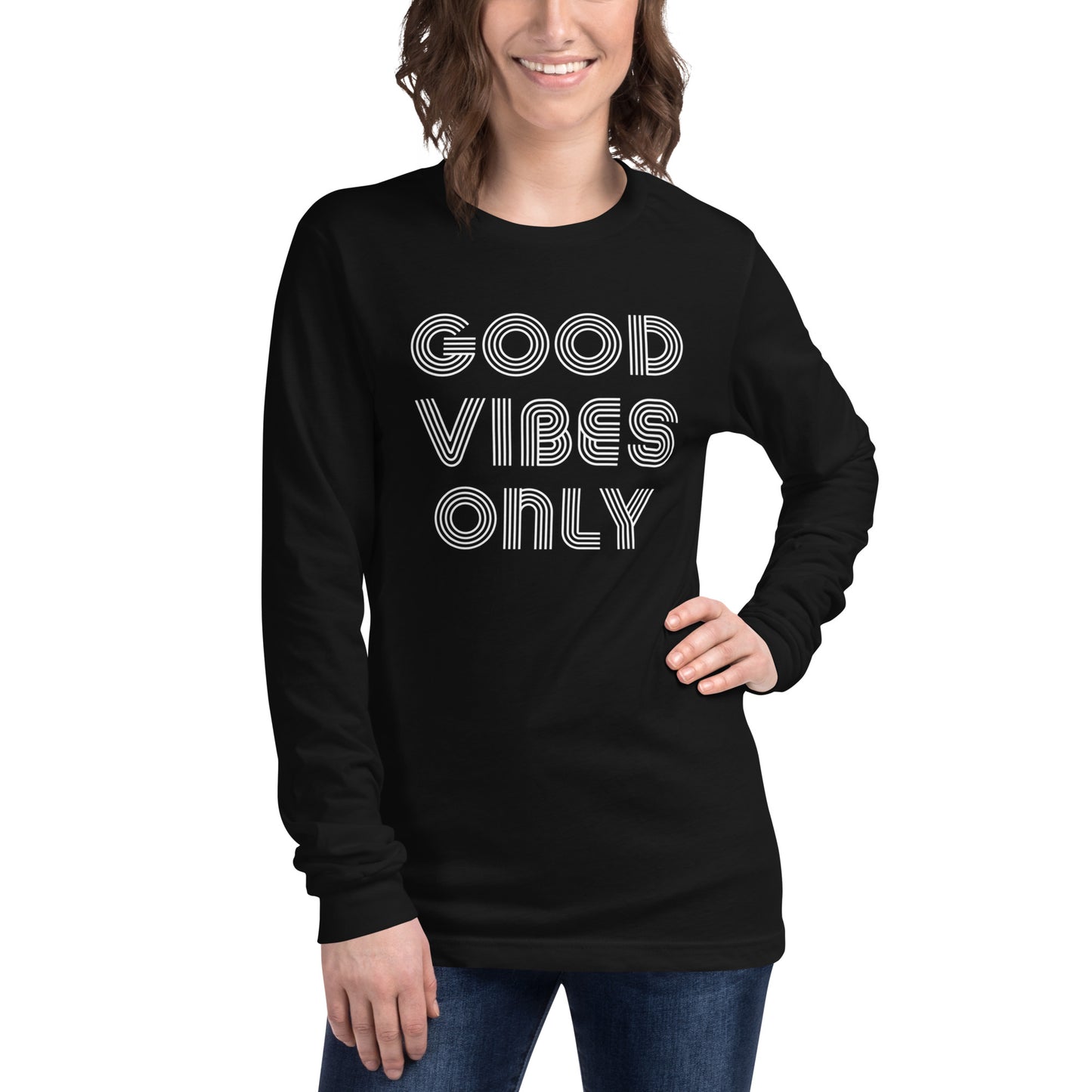 Good Vibes Only Long Sleeve Tee