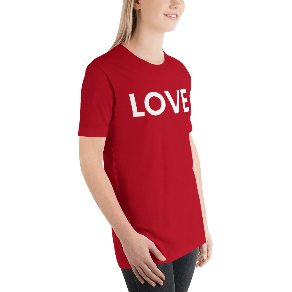 LOVE Unisex t-shirt